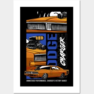 Charger SRT Classic Car Posters and Art